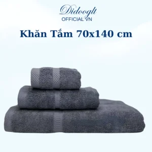 Khăn Tắm Lông Cừu DIDOOGLT - Khăn tắm xuất Hàn Quốc cao cấp, size lớn 70x140cm