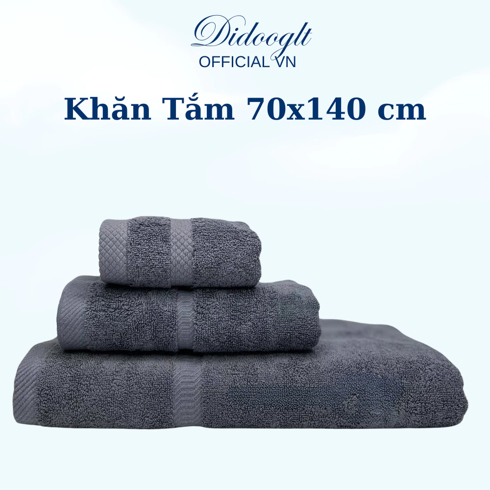 Khăn Tắm Lông Cừu DIDOOGLT - Khăn tắm xuất Hàn Quốc cao cấp, size lớn 70x140cm