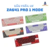 Bàn Phím Cơ Cắm Dây 1 mode ATAS ZA641 Pro - 64 phím - Led RGB - Red switch - Hotswap 5 pin - Có app