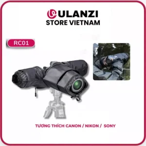 ULANZI RC01 - Túi Chùm Bảo Vệ Máy Ảnh, Chống Nước