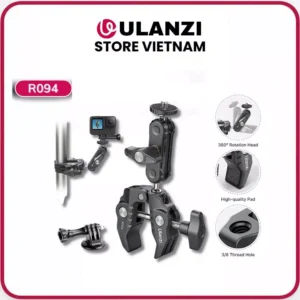 ULANZI R094 - Kẹp Kim Loại Đa Năng Dành Cho Máy ảnh / Monitor