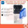 Đế Vuông Chint Nhựa Chống Cháy - Đế Âm Ghép Nối, Đế Nổi, Đế Dương Cao Cấp