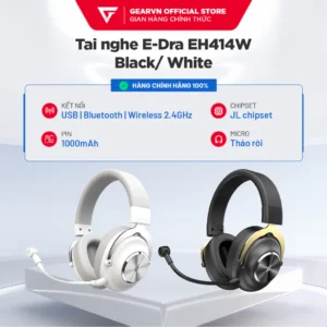 Tai nghe Gaming Không dây E-Dra EH414W Đa dụng Mic tích hợp Triple Mode BH 12 tháng