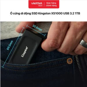 Alternative view of Ổ Cứng SSD Di Động Kingston XS1000 1TB - Siêu Nhỏ Gọn, Tốc Độ Đỉnh Cao
