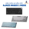 Bàn phím cơ có dây Ajazz AK820 1 mode - Led RGb - Gasket Mount - Có hot-swap - Mạch xuôi - Type C