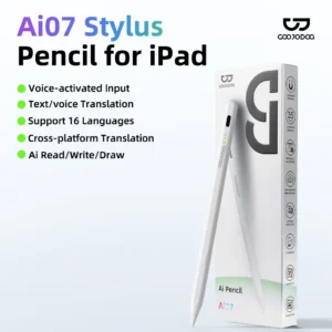 Bút cảm ứng GOOJODOQ GD16 Ai có chức năng dịch văn bản, ghi âm cuộc họp, ứng dụng DIY tích hợp, 35 phím, chống chạm nhầm