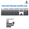 Full các bộ Keycap xuyên led POLARIS, NINJA, GRADIENT mặt trên, side print profile CHERRY PBT siêu đẹp