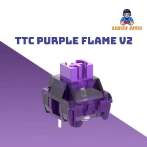 Combo 30 switch Linear TTC Purple Flame V2 - Trục cơ bàn phím - mạch 5 pin - Có tản led - Switch của Aula F99