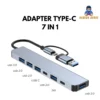 Cáp Hub chuyển đổi đa năng USB TypeC - 7in1 - Cổng USB 3.0
