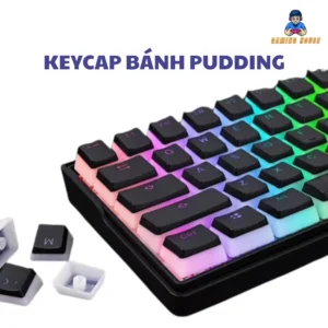 Keycap bàn phím Bánh Pudding với chất liệu PBT profile OEM dành cho các dòng bàn phím