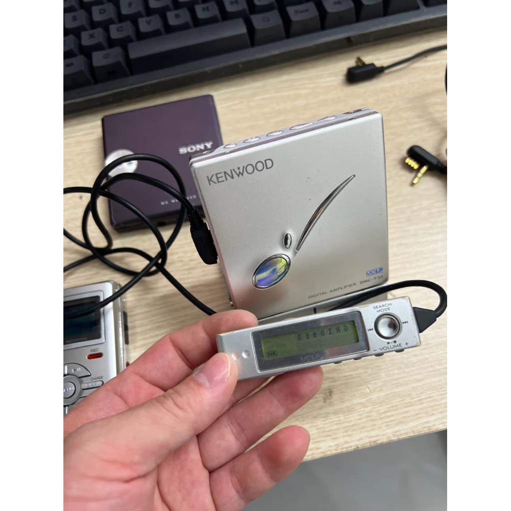 Máy Nghe Nhạc MD Kenwood Bạc - Âm Thanh Nhật Bản Siêu Hay - Image 2