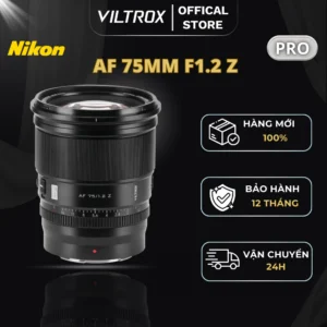 VILTROX AF 75mm F1.2 For Nikon Z-Mount - HÀNG CHÍNH HÃNG