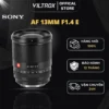 VILTROX AF 13mm F1.4 For Sony E-Mount - HÀNG CHÍNH HÃNG
