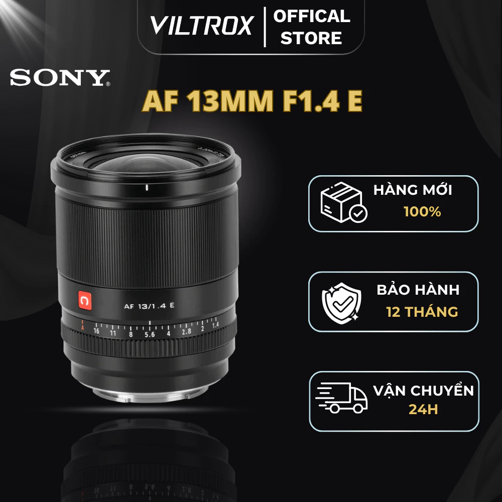 VILTROX AF 13mm F1.4 For Sony E-Mount - HÀNG CHÍNH HÃNG