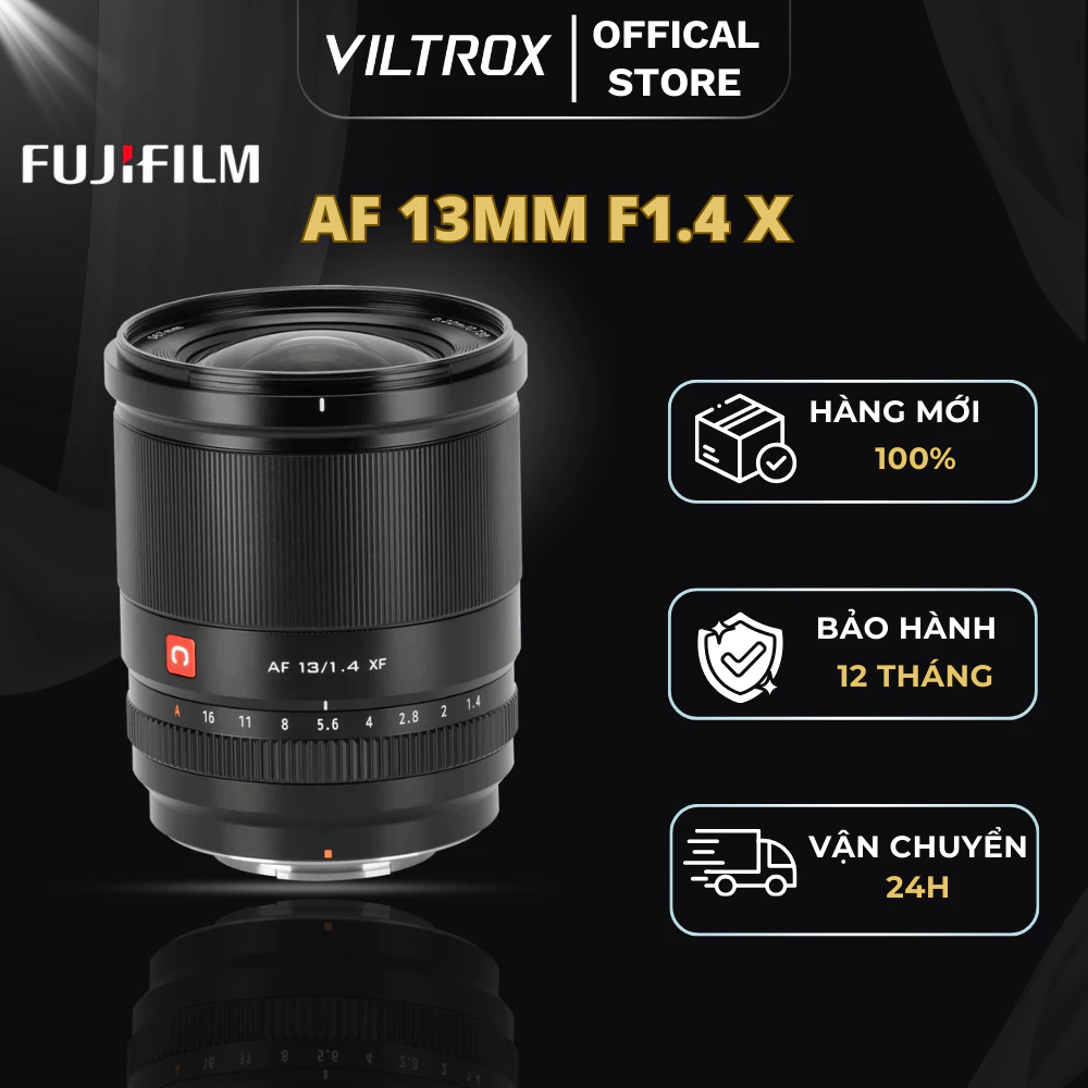 VILTROX AF 13mm F1.4 APS-C For Fujifilm X-Mount - HÀNG CHÍNH HẪNG