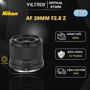 VILTROX AF 20mm F2.8 Full-Frame For Nikon Z-Mount - HÀNG CHÍNH HÃNG