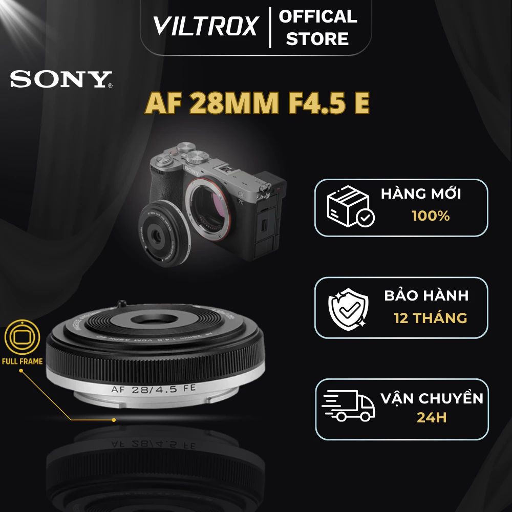 VILTROX AF 28mm F4.5 Full-Frame For Sony E-Mount - HÀNG CHÍNH HÃNG
