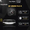 VILTROX AF 28mm F4.5 For Fujifilm X-Mount - HÀNG CHÍNH HÃNG