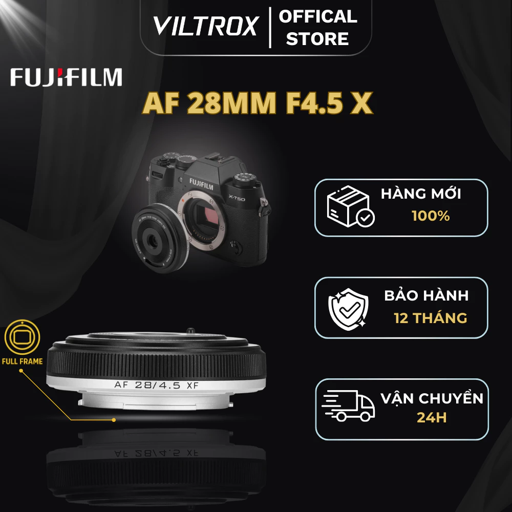 VILTROX AF 28mm F4.5 For Fujifilm X-Mount - HÀNG CHÍNH HÃNG