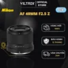 VILTROX AF 40mm F2.5 Full-Frame For Nikon Z-Mount - HÀNG CHÍNH HÃNG