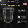 Viltrox AF 16mm F1.8 Full-Frame For Sony E-Mount - HÀNG CHÍNH HÃNG
