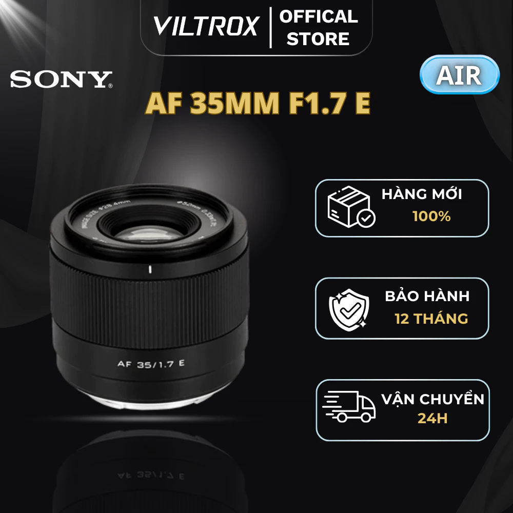 VILTROX AF 35mm F1.7 APS-C For Sony E-Mount - HÀNG CHÍNH HÃNG