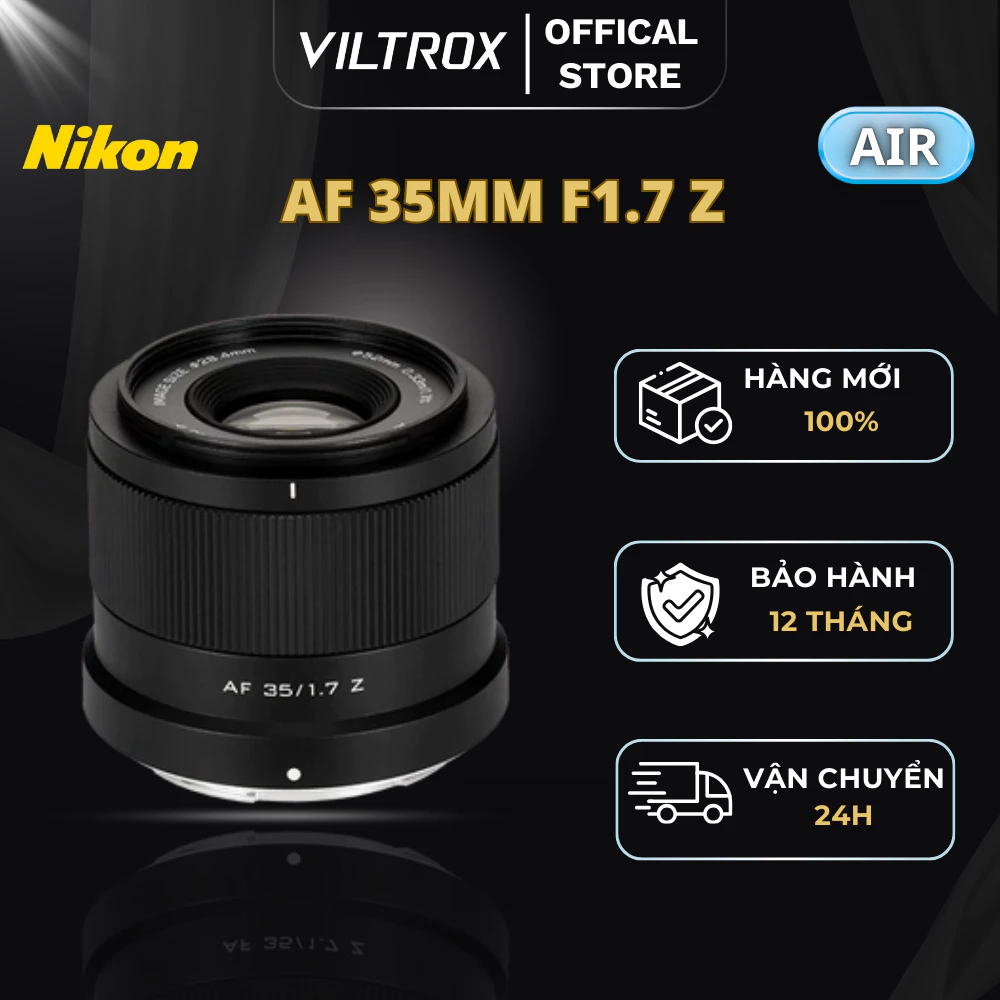 VILTROX AF 35mm F1.7 APS-C For Nikon Z-Mount - HÀNG CHÍNH HÃNG