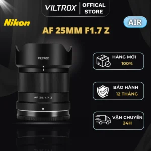 VILTROX AF 25mm F1.7 APS-C For Nikon Z-Mount - HÀNG CHÍNH HÃNG