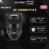 VILTROX AF 135mm F1.8 LAB Full-Frame For Sony E-Mount - HÀNG CHÍNH HÃNG