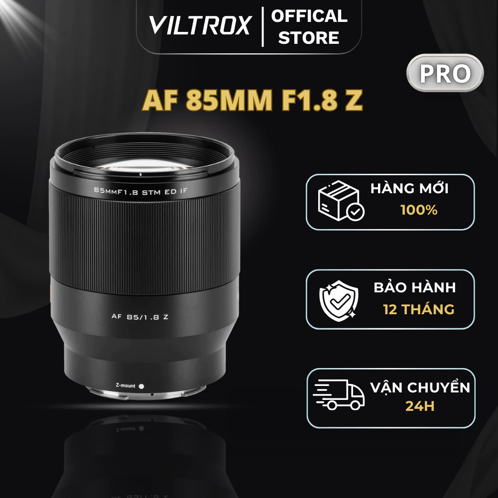 VILTROX AF 85mm F1.8 II Full-Frame for Nikon Z-Mount - HÀNG CHÍNH HÃNG