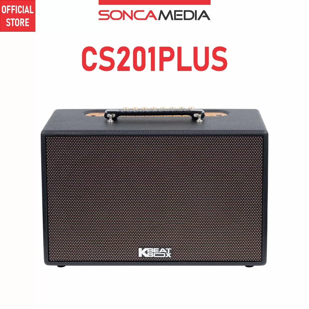Loa Karaoke di động ACNOS CS201PLUS - Bass 20cm - Công suất 100W (RMS), Bảo hành 12 tháng