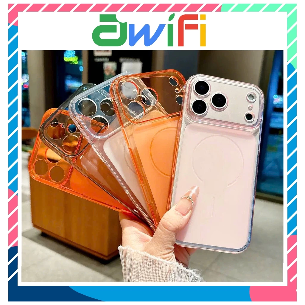 Ốp Lưng Iphone Silicon Dẻo Camera Nhám Mờ Nâng Cấp Lên IP 17 11/12/13/14/15/16/17/pro/max/plus/promax - Awifi X5-1