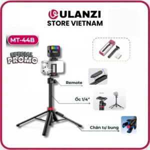 Ulanzi MT-44B – Chân Tripod 2 In 1 Tự Động Mở Tích Hợp Remote (S056)