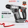 Máy Khoan Bê Tông Pin SUPER AIR 1.7J Có Tạo Xung Chuyên Dụng