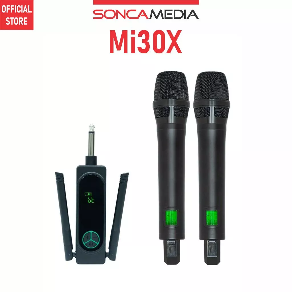 Micro không dây tích hợp vang số & Bluetooth SONCAMEDIA Mi30X