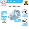 [NO BOX] Củ Sạc Nhanh ANKER 20W/25W/30W/45W | 01 cổng USB-C | Sạc nhanh Power IQ