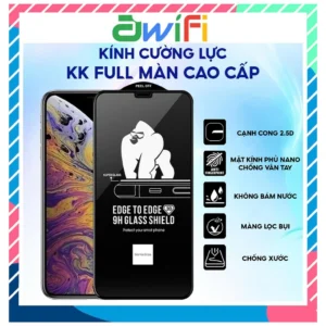 Miếng dán màn hình (Kính cường lực) iphone KK full 6s/6splus/7plus/8plus/x/xs/11/12/13/14/15/16/17/pro/max/promax D4-4