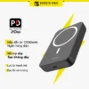 Dosen Mini Từ Tính Không Dây 10000mah 12000mAh 22.5W Sạc Nhanh Power Bank có nam châm thích hợp cho phone