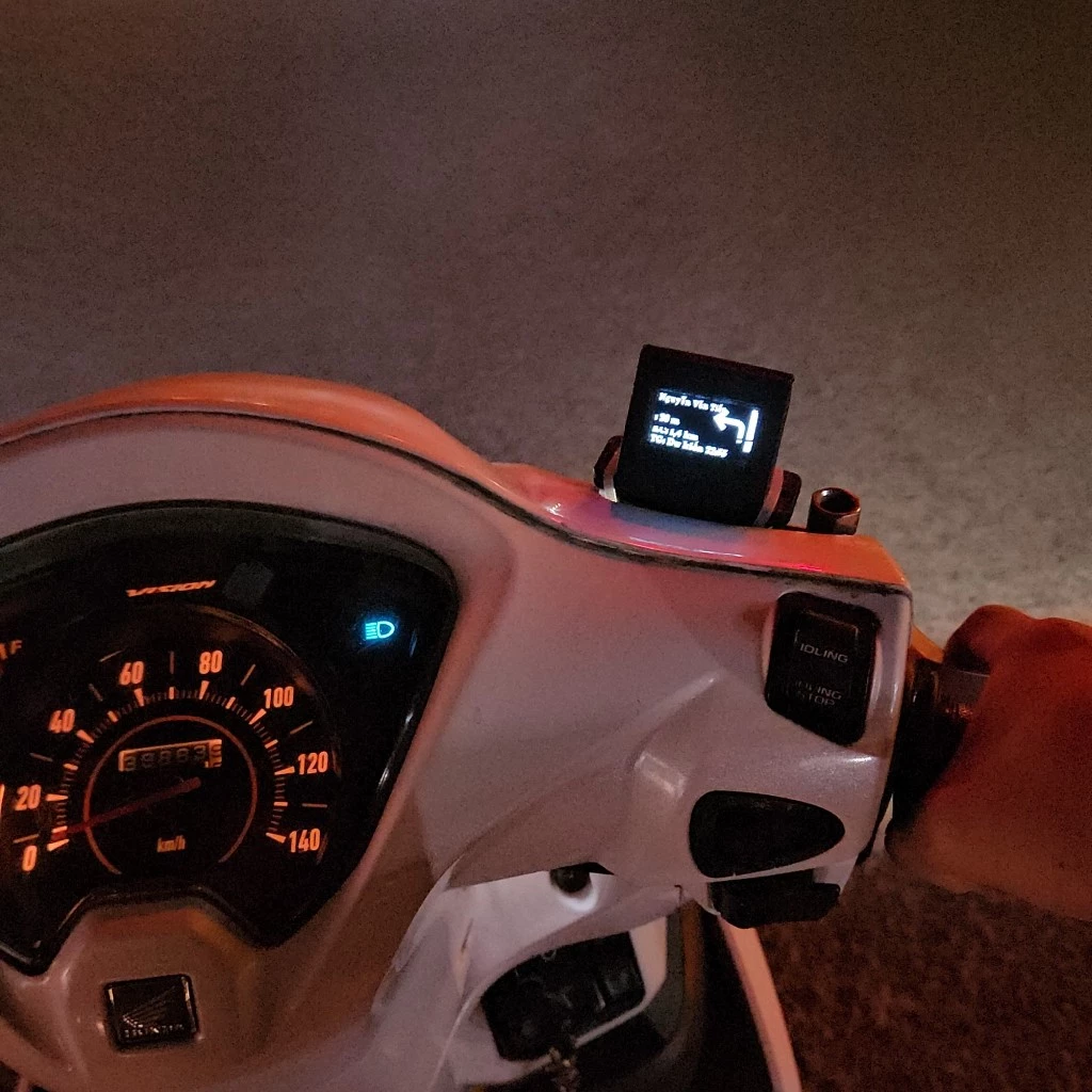 Màn Hình Chỉ Đường TSMART Navigation Cho Xe Máy (Android/iOS)