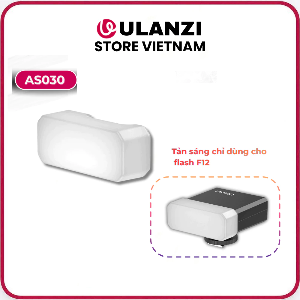 ULANZI AS030 (L126) - Softbox Tản Sáng Cho Đèn Flash Ulanzi F12