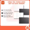 Công tắc thông minh Tuya Tender N8 nút cơ wifi/zigbee mặt kính nhám, độ bền cao, bảo hành vượt trội