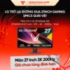 Màn Hình Gaming LG UltraGear G6 27G610A-B 27 inch - IPS - 2K - 200Hz - 1ms GTG BH 24 tháng
