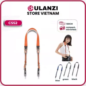 Ulanzi CSS2 – Dây Đeo Vai Máy Ảnh U-Snap Cao Cấp, Dây Đeo Shoulder Strap, Dài 130cm Tùy Chỉnh