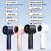 Quạt Minu cầm tay N68 5000mAh, gió mạnh 100 Turbo, hiển thị pin có kèm sạc di dộng