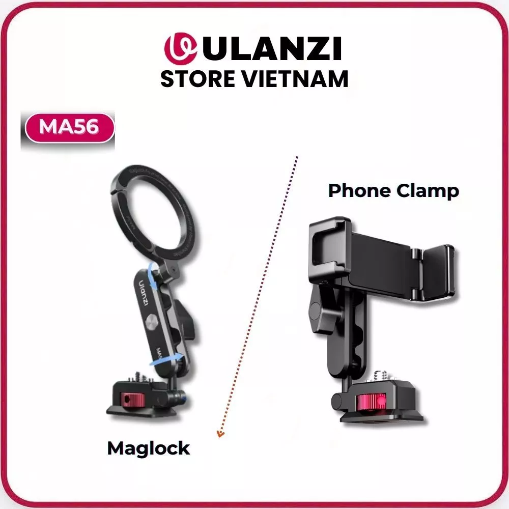 ULANZI MA56 - Giá Đỡ Nam Châm 4-in-1 Đa Năng, Xoay 360°