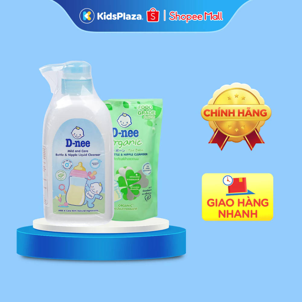 Nước rửa bình sữa Dnee chính hãng cho bé