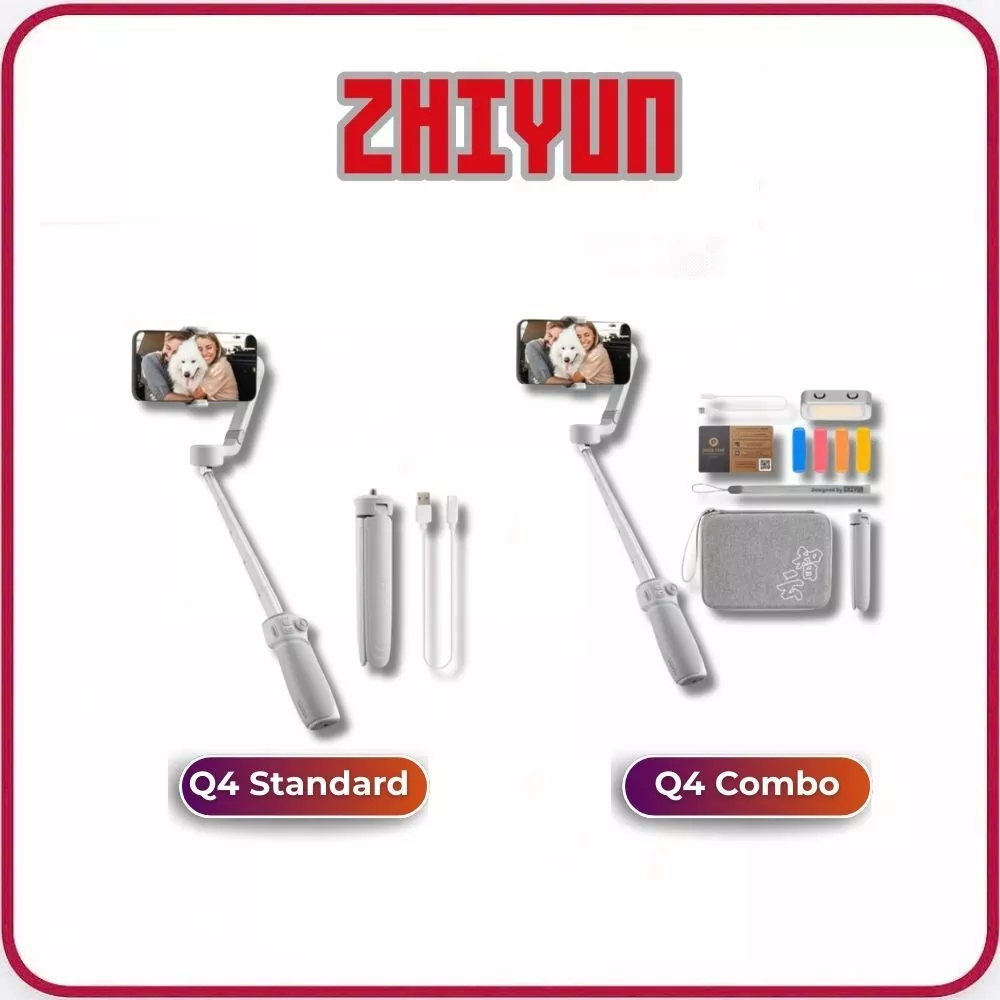 ZHIYUN SMOOTH Q4 / SMOOTH Q4 Combo - Tay Cầm Chống Rung Dành Cho Smartphone - Hàng Chính Hãng