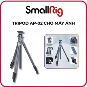 SmallRig AP-02 (4222B) - Chân Tripod Dành Cho Máy Ảnh Xoay 360° Tải Trọng 8Kg
