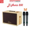 Loa karaoke di động ACNOS D'AURIS 200, Kèm 2 micro - Dàn âm thanh di động ACNOS D'AURIS 200