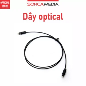 Cáp quang audio Optical, Hỗ trợ âm thanh 5.1/ 7.1, Dài 1 mét, Bảo hành 1 đổi 1 trong 30 ngày